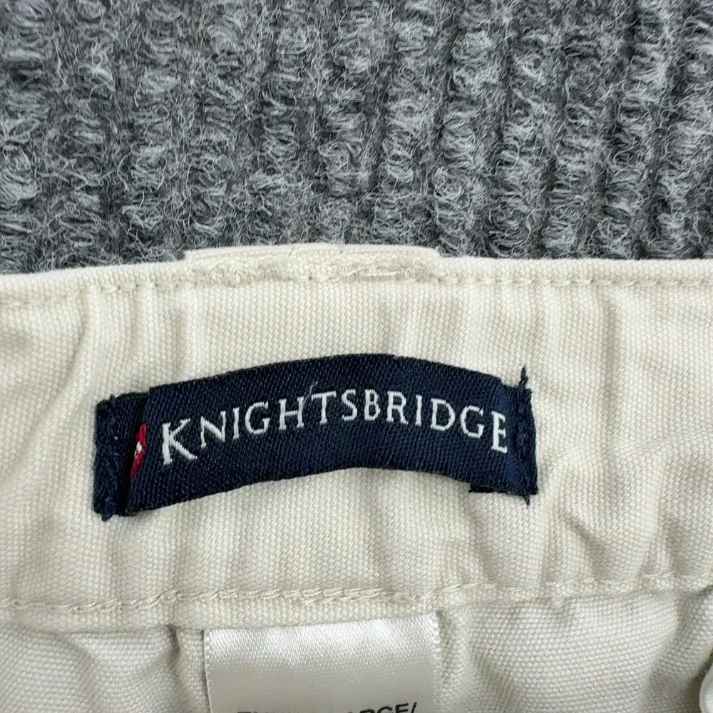 Knightsbridge Cargo Shorts Mens XL Khaki Cotton Pockets Utility Casual Gorpcore